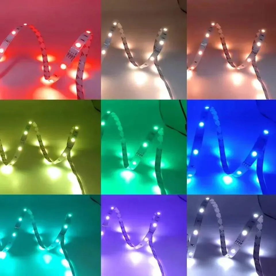 LED Strip Light - Perfect For Behind TV, Bed, PC - Multicolour